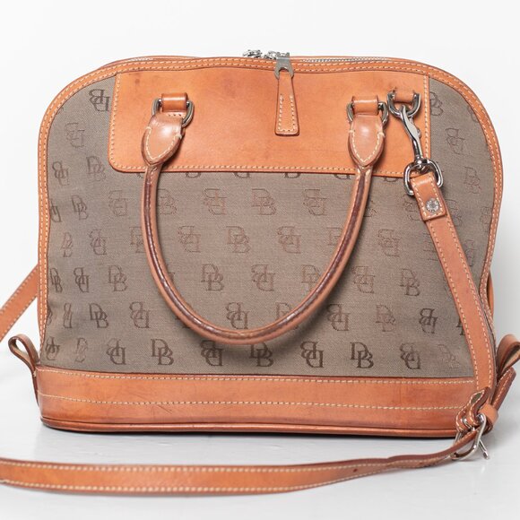 Dooney & Bourke Monogram Satchel - Picture 1 of 3